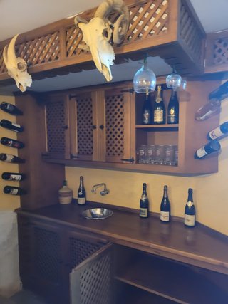 Mueble de roble botellero Bodega Cocina Barra Bar