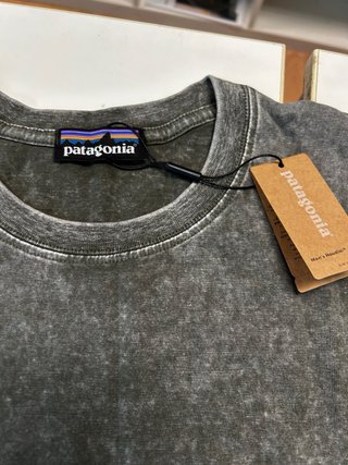 Camiseta Patagonia Gris Lavado