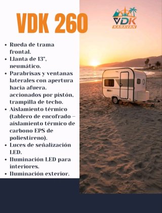 Caravana VDK 750kg