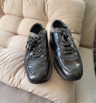 Scarpe Hogan Donna Grigio/Argento