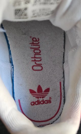 Adidas Stan Smith bambina velcro bianche n°23