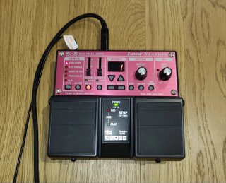 Twin Pedal Boss RC-30 Loop Station Dual Track