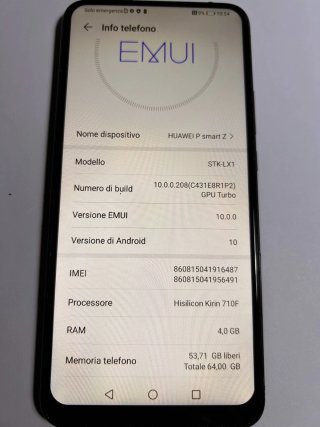 Huawei P Smart Z 64GB Negro - Pantalla Nueva
