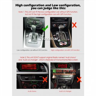 RADIO NAVEGADOR DVD GPS 7” TÁCTIL 2DIN PARA AUDI