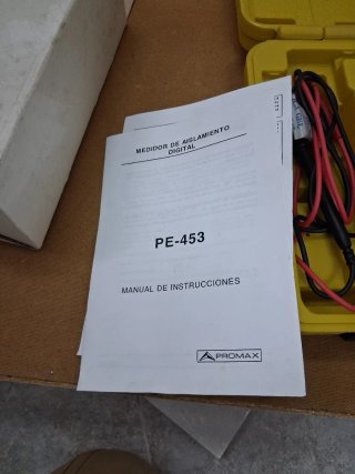 Medidor Aislamiento Promax PE-453