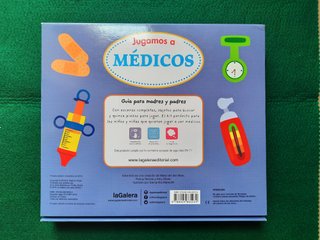 Libro juego "JUGAMOS A MÉDICOS" como nuevo