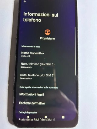 Smartphone Motorola E13 64GB