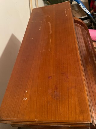 Escritorio vintage de madera