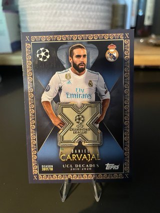 Card Topps Daniel Carvajal UCL Decades