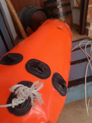 *Boya Cressi Sub Naranja Resistente buen estado