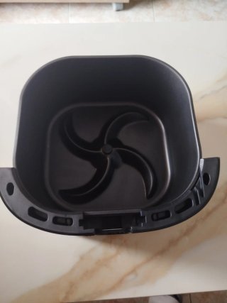 Freidora de aire Philips Negra