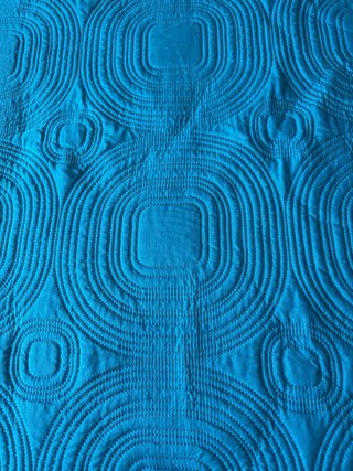 Pack 2 Colchas Verano 90cm Turquesa reversible