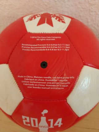 Balón de Fútbol Coca-Cola FIFA World Cup Brasil 20