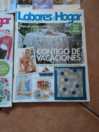 Lote revistas labores