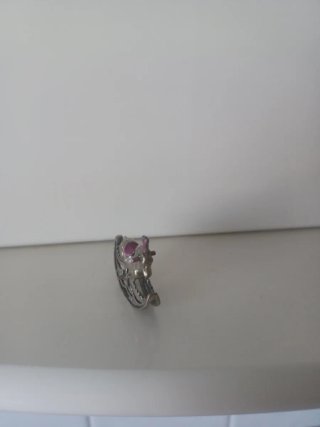 Miniatura cavallino a dondolo argento 800