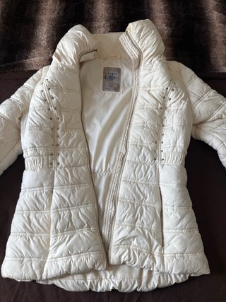 Chaqueta Guess Blanca Mujer Talla S