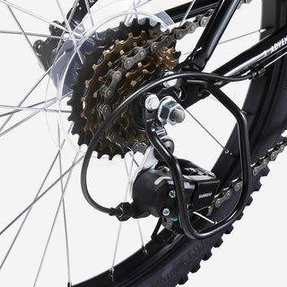 Bicicleta niños 20 Pulgadas MTB 6-9 Años EXPL 500 negro