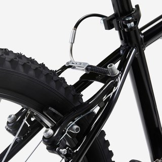 Bicicleta niños 20 Pulgadas MTB 6-9 Años EXPL 500 negro