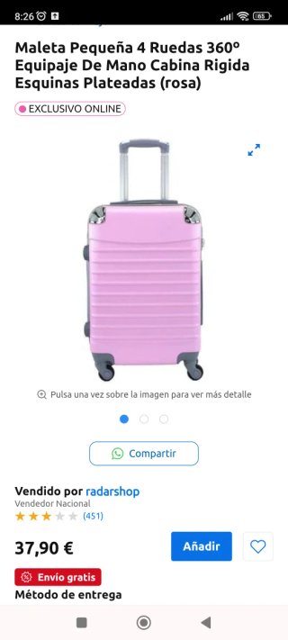 Maleta de viaje Nueva