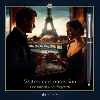 Bolígrafo azul Waterman Impression 2225468 NUEVO