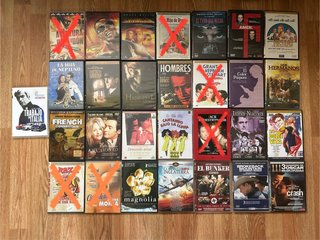 DVDs Dobles Películas Varias - Precio por Unidad