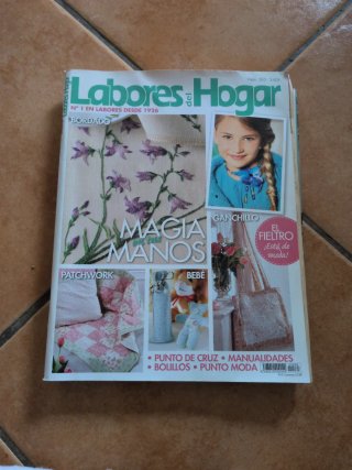 Lote revistas labores niños y bebés