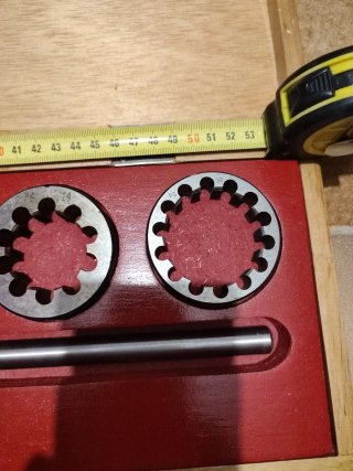 Juego de terrajas de roscar