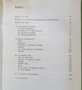 El reñidero español. Franz Borkenau.  1971.
