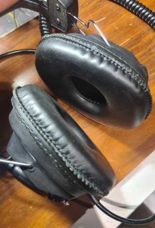Cuffie Philips SBC 487 Vintage Nere