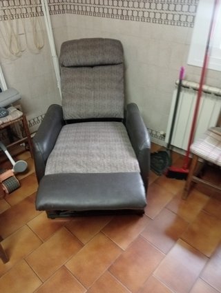 Sillón reclinable eléctrico plegable