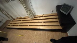 Salón marroquí tela y madera