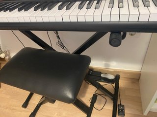 Kit Piano RockJam 61 Teclas + Taburete + Cascos