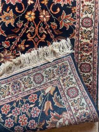 Tappeti lana decorati