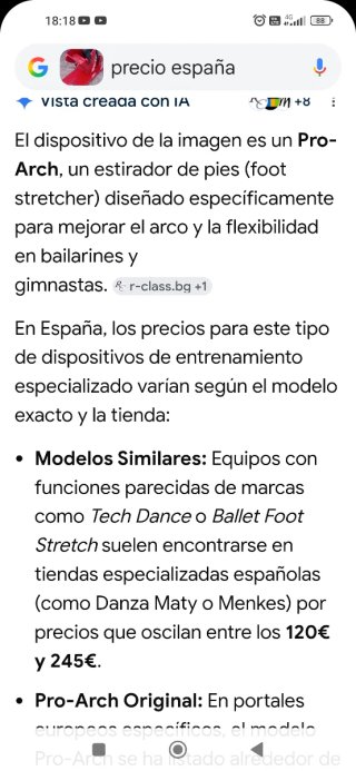 Pro Arch para tobillo - Rojo