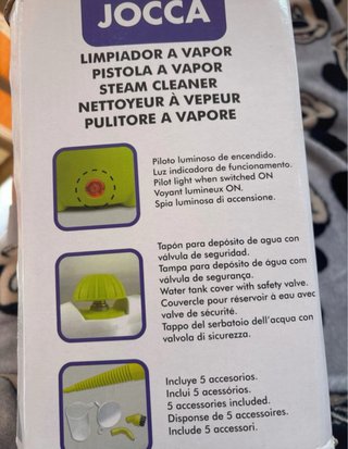 Pulitore a vapore JOCCA con accessori