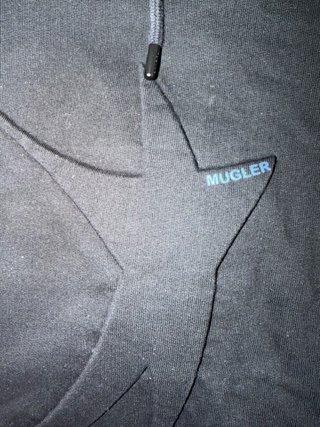 Sudadera Mugler x H&M Negra Talla XS