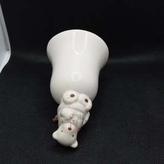 Campanella Orsetto in ceramica di Stile Nordico