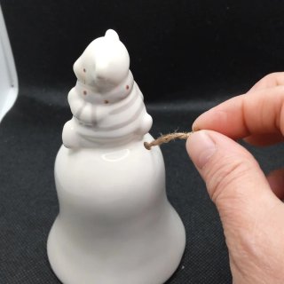 Campanella Orsetto in ceramica di Stile Nordico