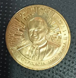 5 Monedas Polonia 2 Zloty Juan Pablo II