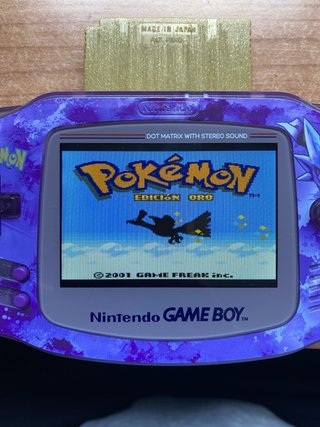 Pokemon Edición Oro Game Boy DMG-AAUS-ESP