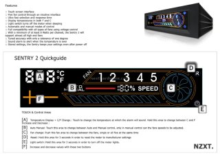 NZXT Sentry 2 Controller con schermo Touchscreen