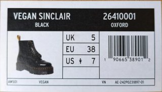 Anfibi Dr. Martens Neri Misura 38