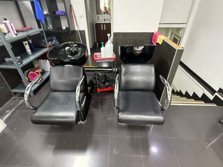 Sillón de peluquería para lavado de pelo