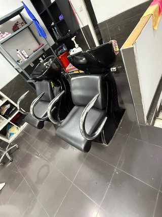 Sillón de peluquería para lavado de pelo