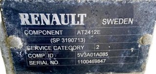 Renault 3190713 caja de cambios t-series