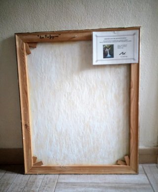 Cuadro, óleo original y firmado de 73x60cms