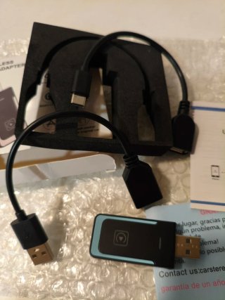 Adaptador Carplay Android Auto Inalámbrico