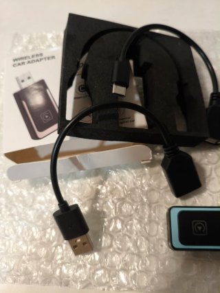 Adaptador Carplay Android Auto Inalámbrico