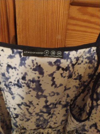 Vestido de tirantes estampado verano