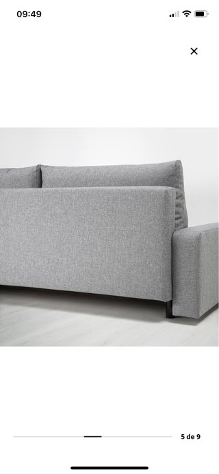 Sofá Cama Gris Ikea